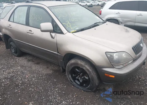 2000 Lexus Rx 300 from USA, damaged, VIN JT6HF10U1Y0131015
